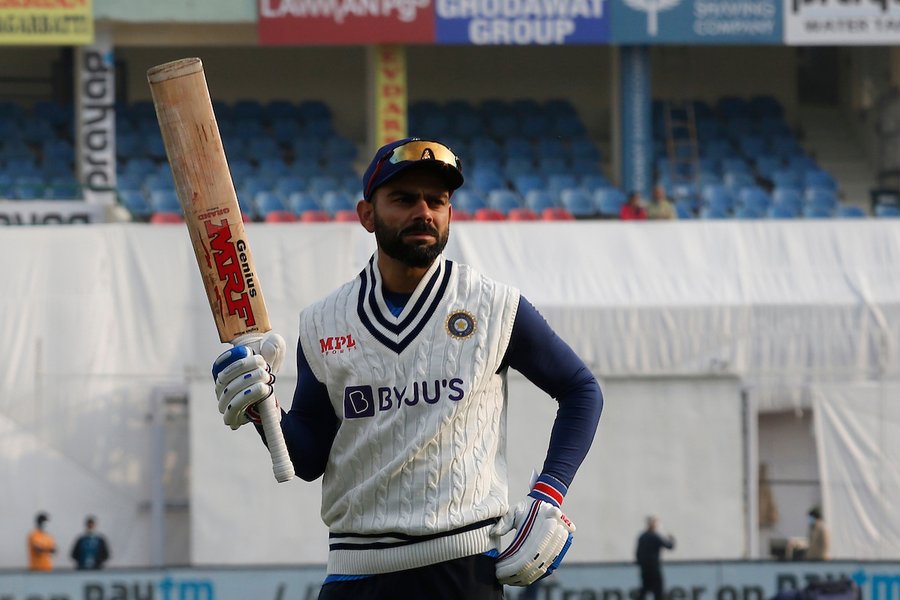 Virat Kohli is playing his 100th Test match against Sri Lanka in Mohali.