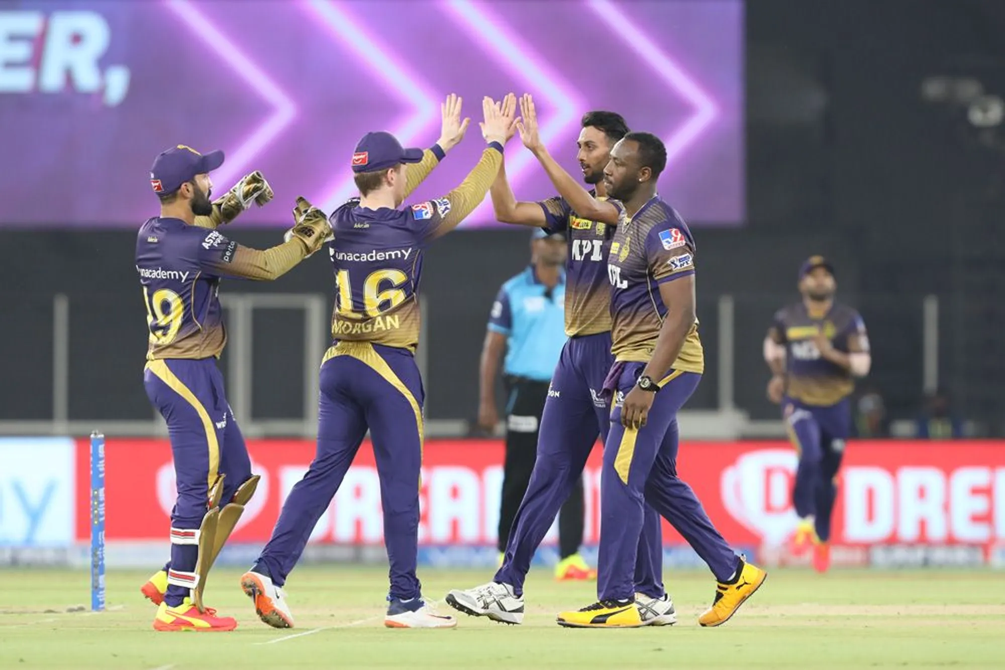 Morgan praised the opening bowlers for picking wickets