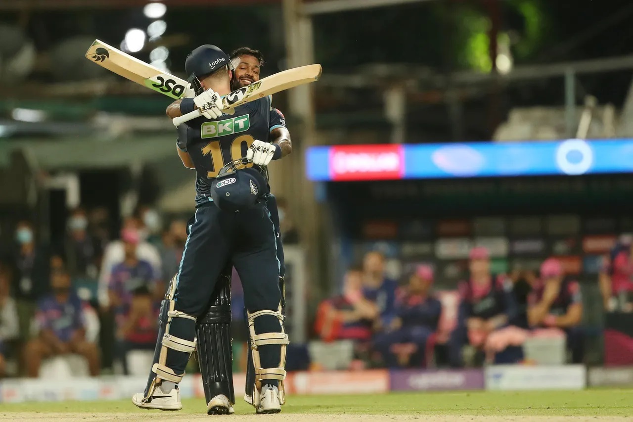Hardik Pandya's Gujarat Titans become the first team to reach IPL 2022 finals.