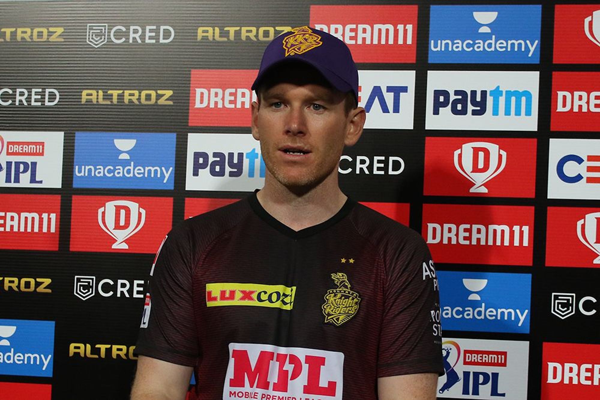 KKR captain Eoin Morgan 