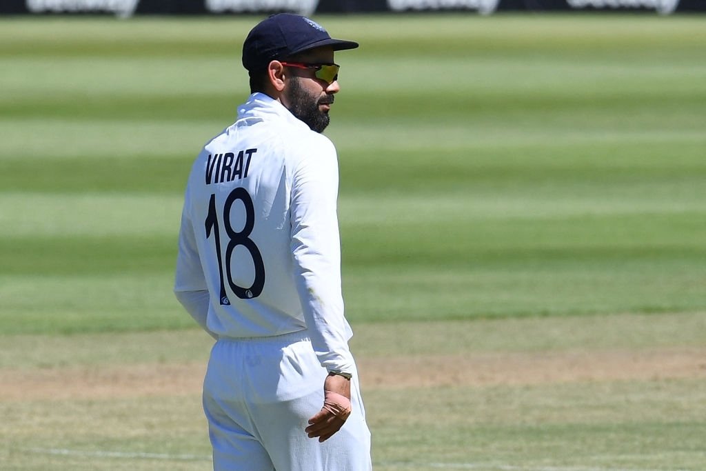 Virat Kohli argued with a fan during the practice match.