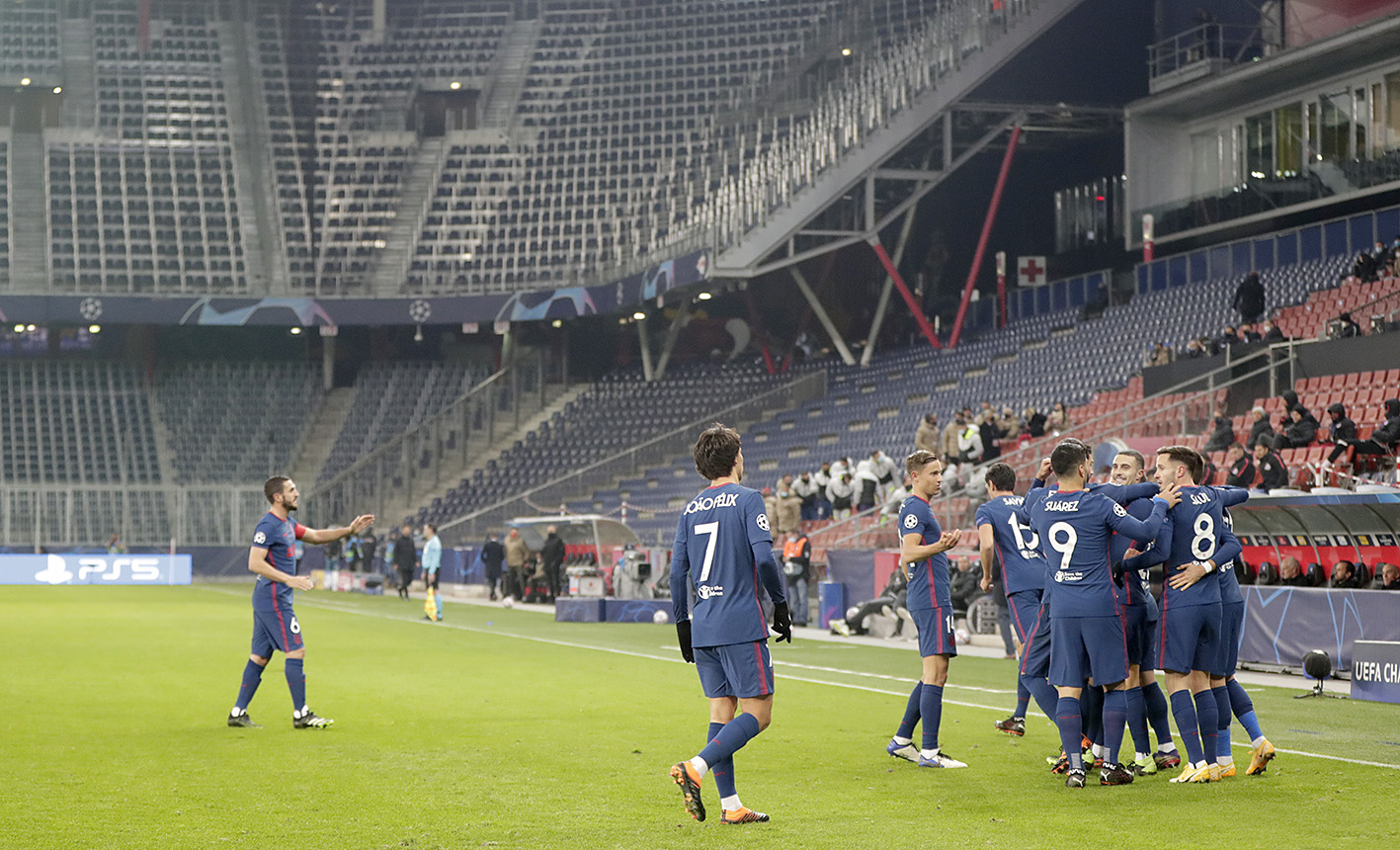 Atletico Madrid sit atop the La Liga table