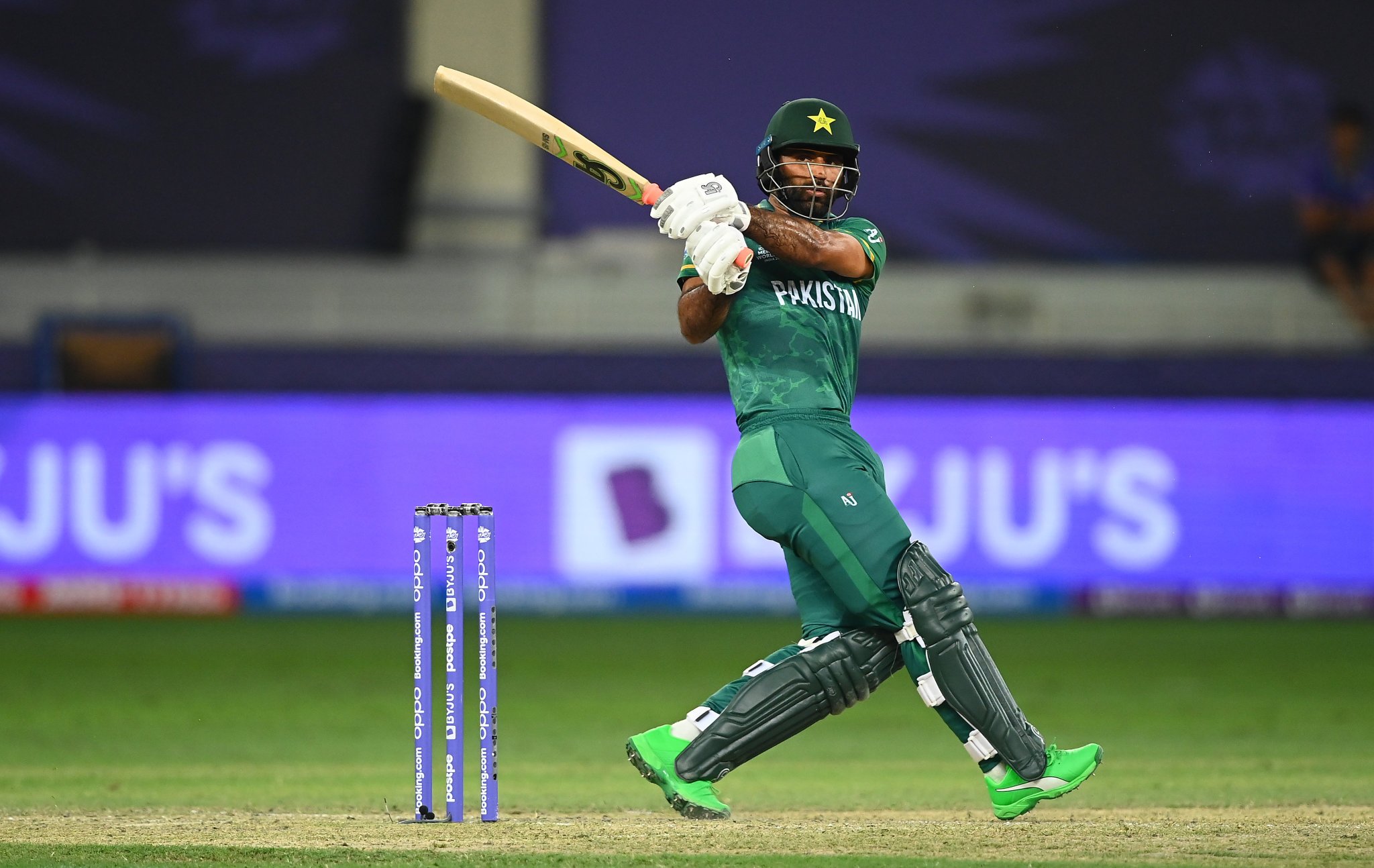 Fakhar Zaman stroked an unbeaten 32-ball 55