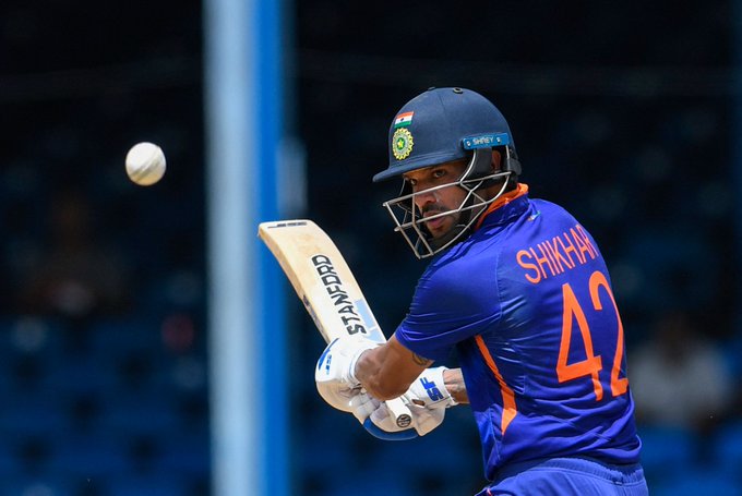 Shikhar Dhawan led India to a 3-0 sweep in West Indies.