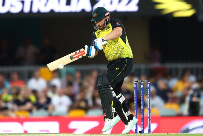Aaron Finch scored 63 off 44 balls against Ireland.