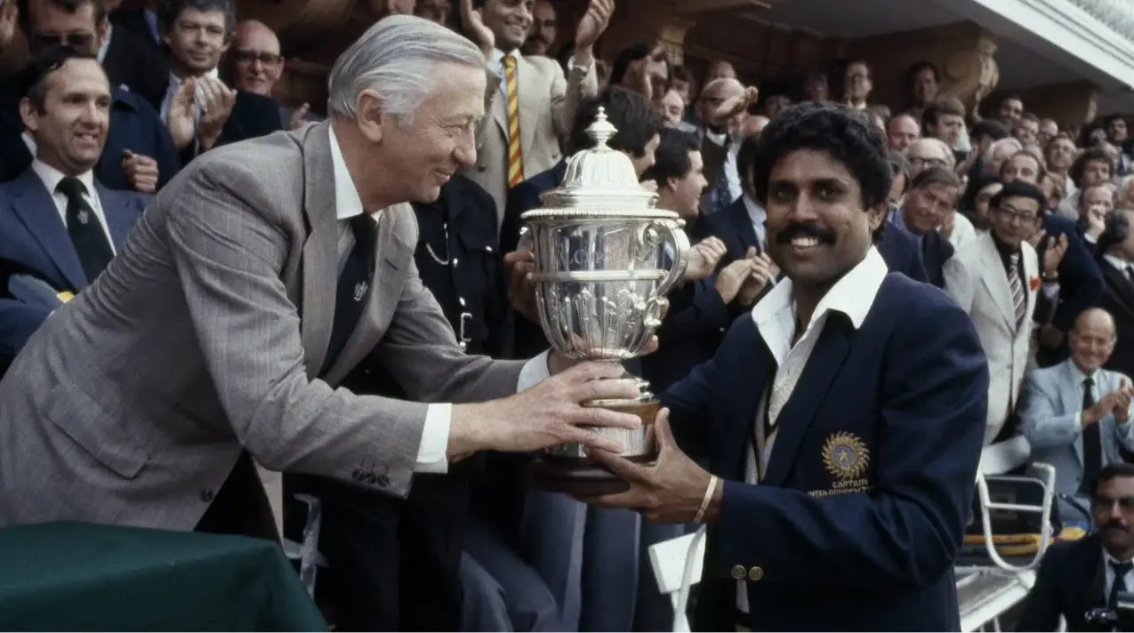 Kapil Dev’s Catch in the 1983 World Cup Final.