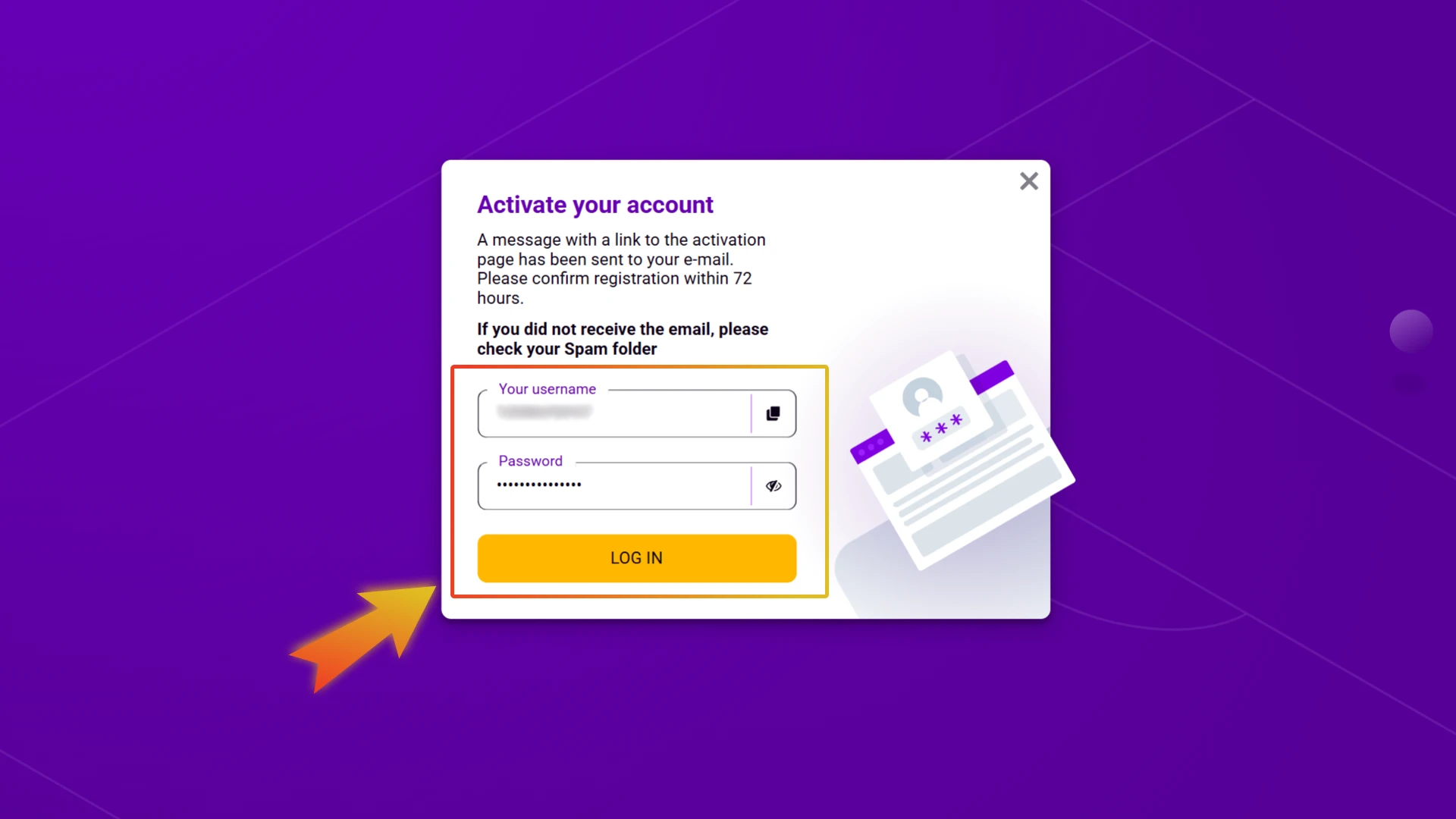 All details must be checked carefully and complete the Betjam registration.