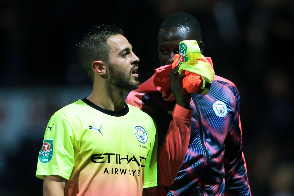 Manchester City and Olympique Lyon face each other in the quarter-finals of the Champions League